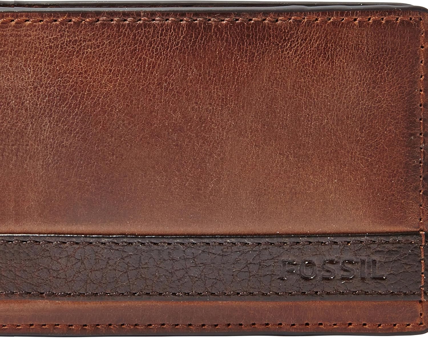 Pánská peněženka Fossil Quinn Leather Bifold 10 cm D x 1,5 cm Š x 7 cm V Pánská peněženka Naty Shop