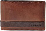 Pánská peněženka Fossil Quinn Leather Bifold 10 cm D x 1,5 cm Š x 7 cm V Pánská peněženka Naty Shop