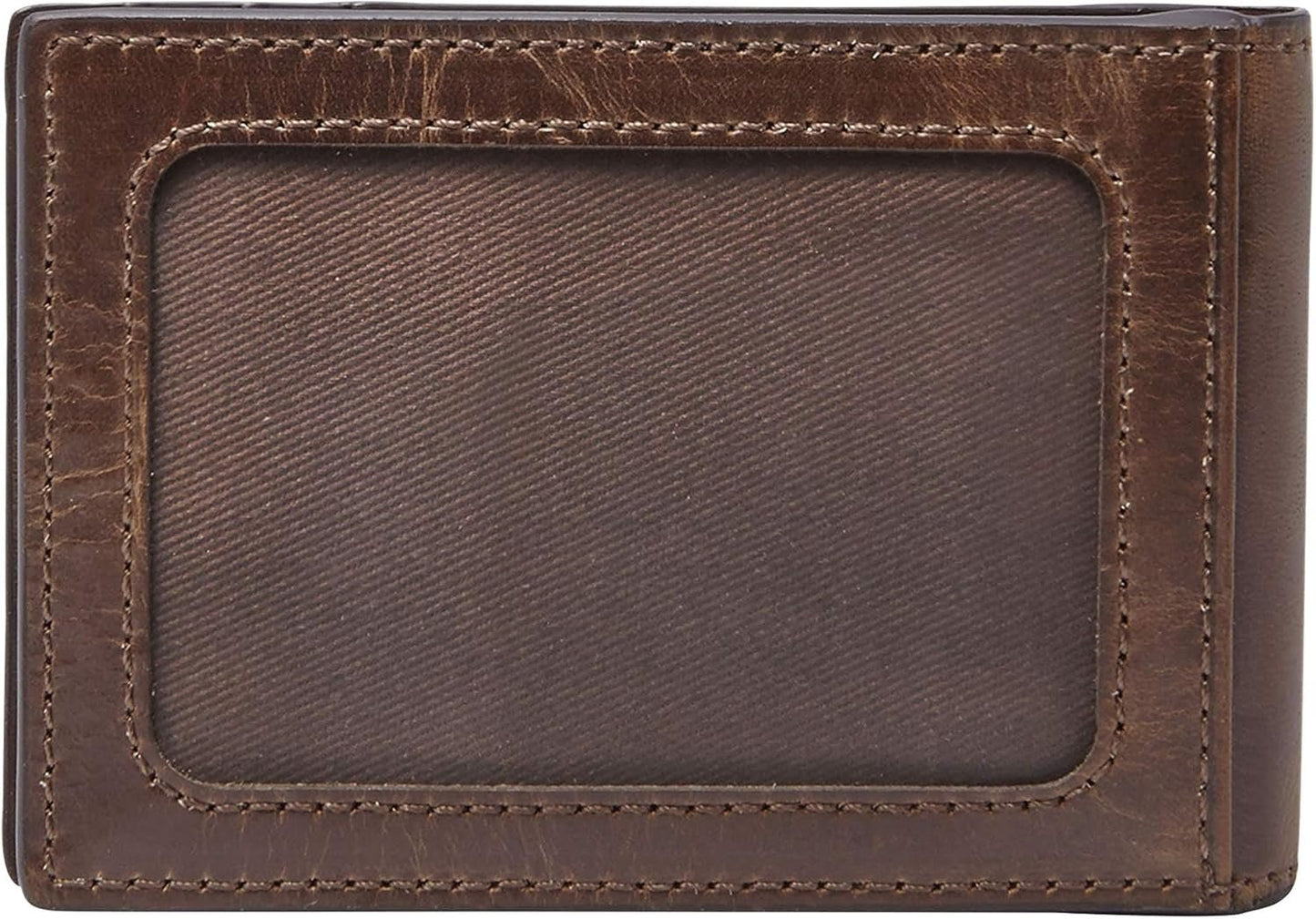 Peněženka Fossil Andrew Leather Bifold For Men 11,5 cm D x 1,9 cm Š x 7,7 cm V Pánská peněženka Naty Shop