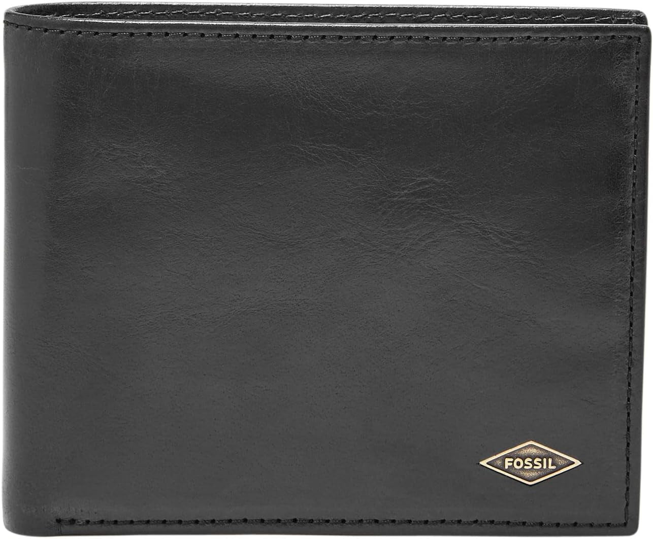 Pánská peněženka Fossil Ryan Leather Bifold 11,43 cm D x 2,54 cm Š x 9,525 cm V Pánská peněženka Naty Shop Černá