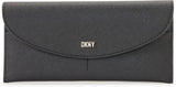 Dámská peněženka DKNY Phoenix Flap Wallet Naty Shop černá/stříbrná Jedna velikost padne všem