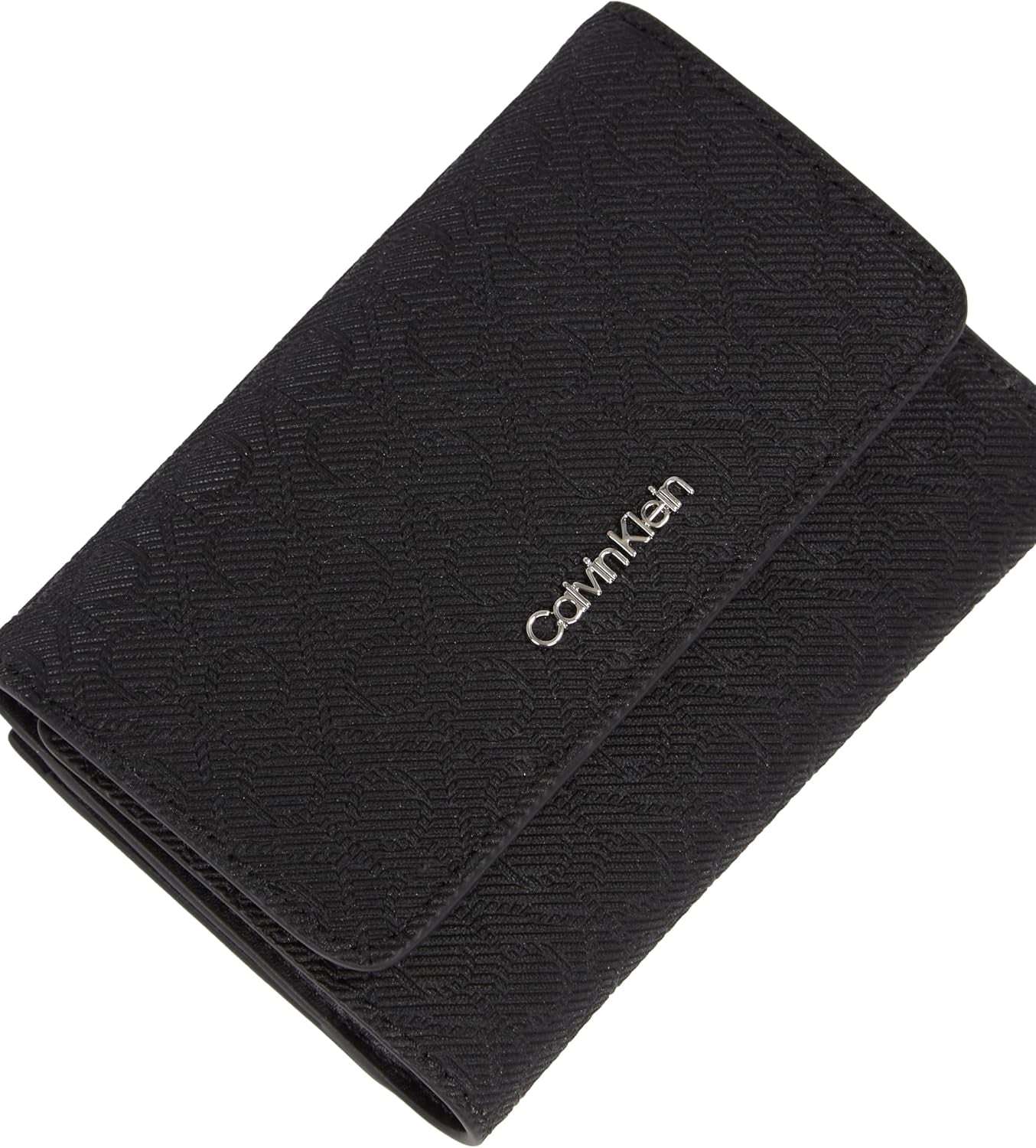 Dámská peněženka Calvin Klein Must Small Trifold Mono Klein, černá (Black Mono), jedna velikost Dámská peněženka Naty Shop
