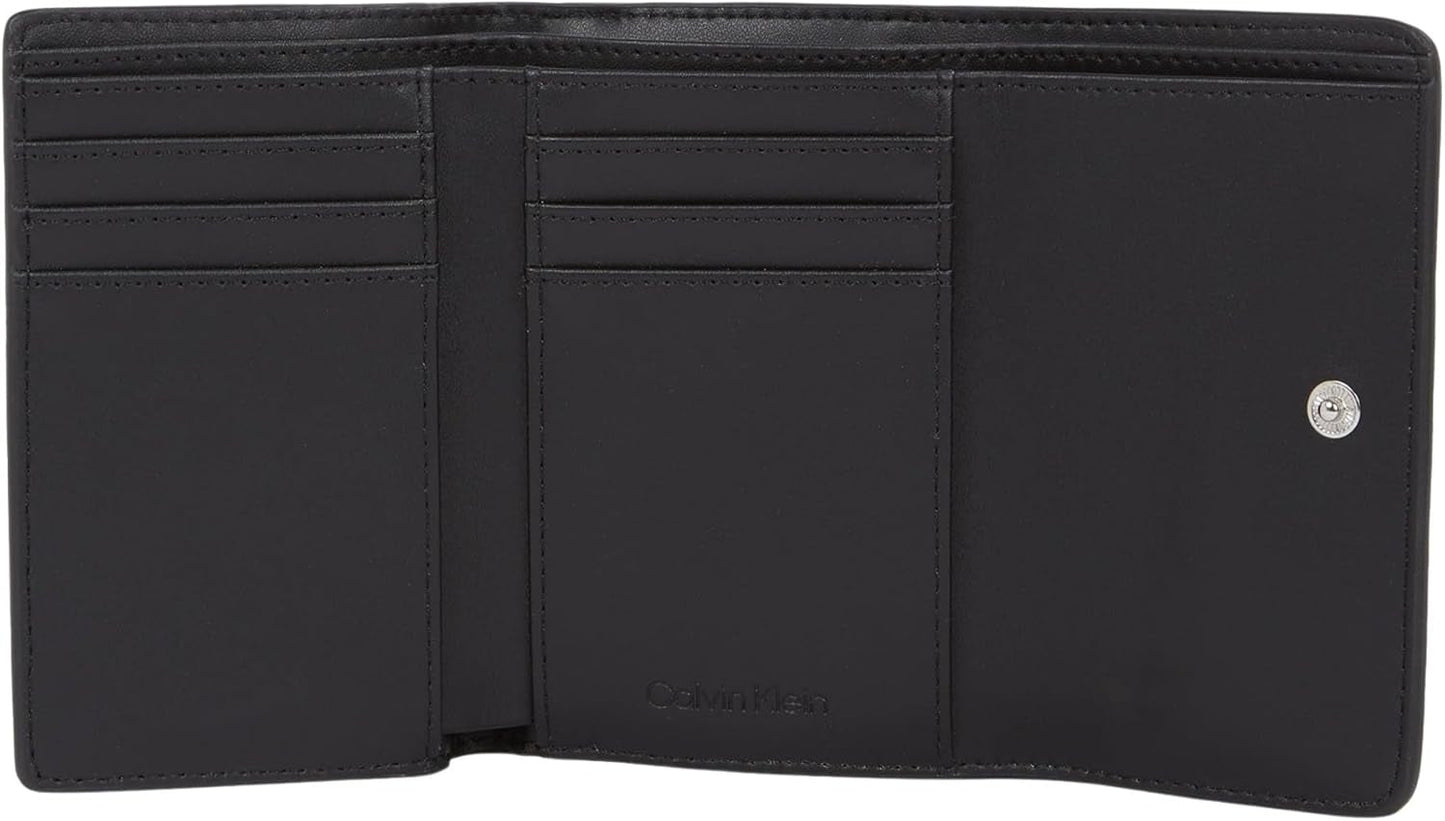 Dámská peněženka Calvin Klein Must Small Trifold Mono Klein, černá (Black Mono), jedna velikost Dámská peněženka Naty Shop