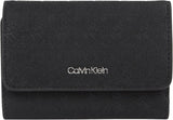 Dámská peněženka Calvin Klein Must Small Trifold Mono Klein, Černá (černá Mono), Univerzální Dámská peněženka Naty Shop Výchozí název