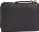 Dámská peněženka Tommy Hilfiger HILFIGER LEATHER MED ZA, černá (Black), OS Dámská peněženka Naty Shop