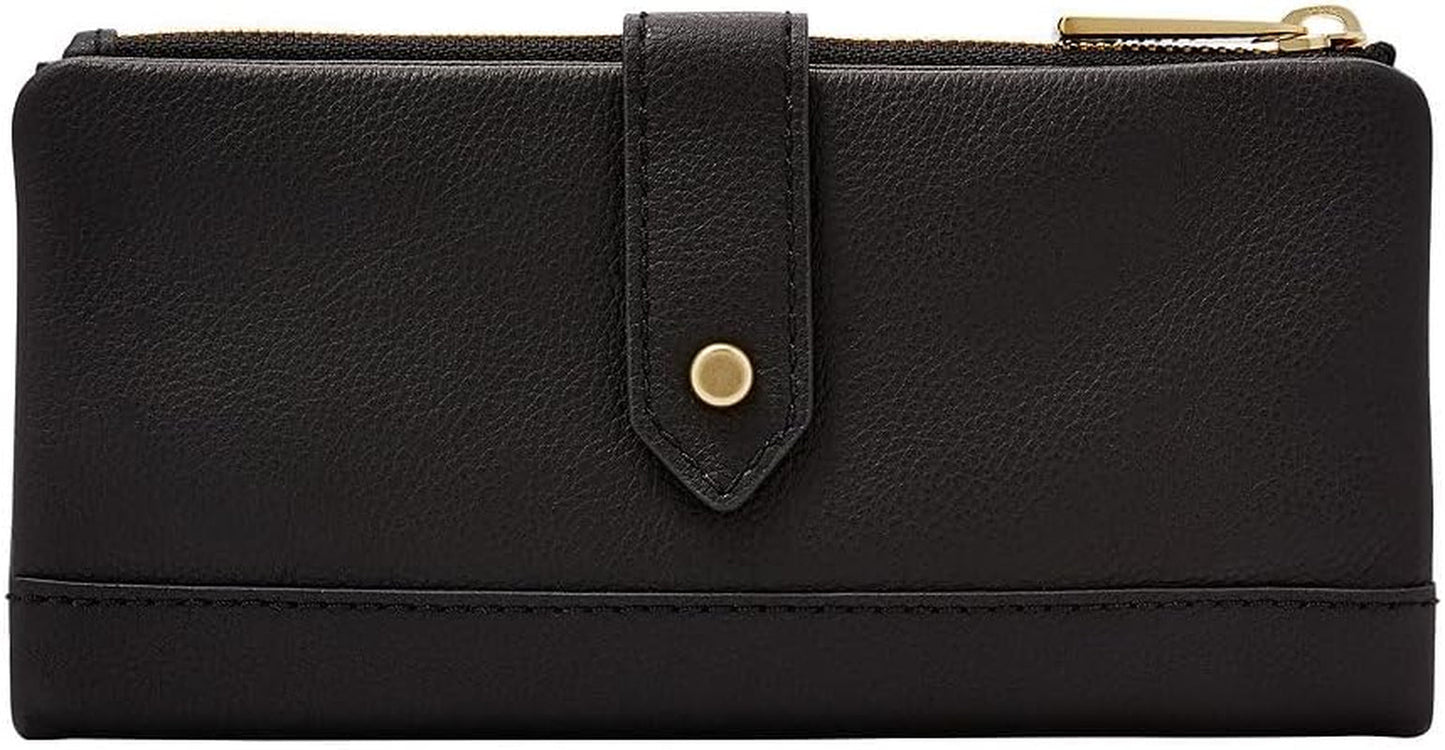 Dámská kožená peněženka Fossil Laine Dámská peněženka Naty Shop Black