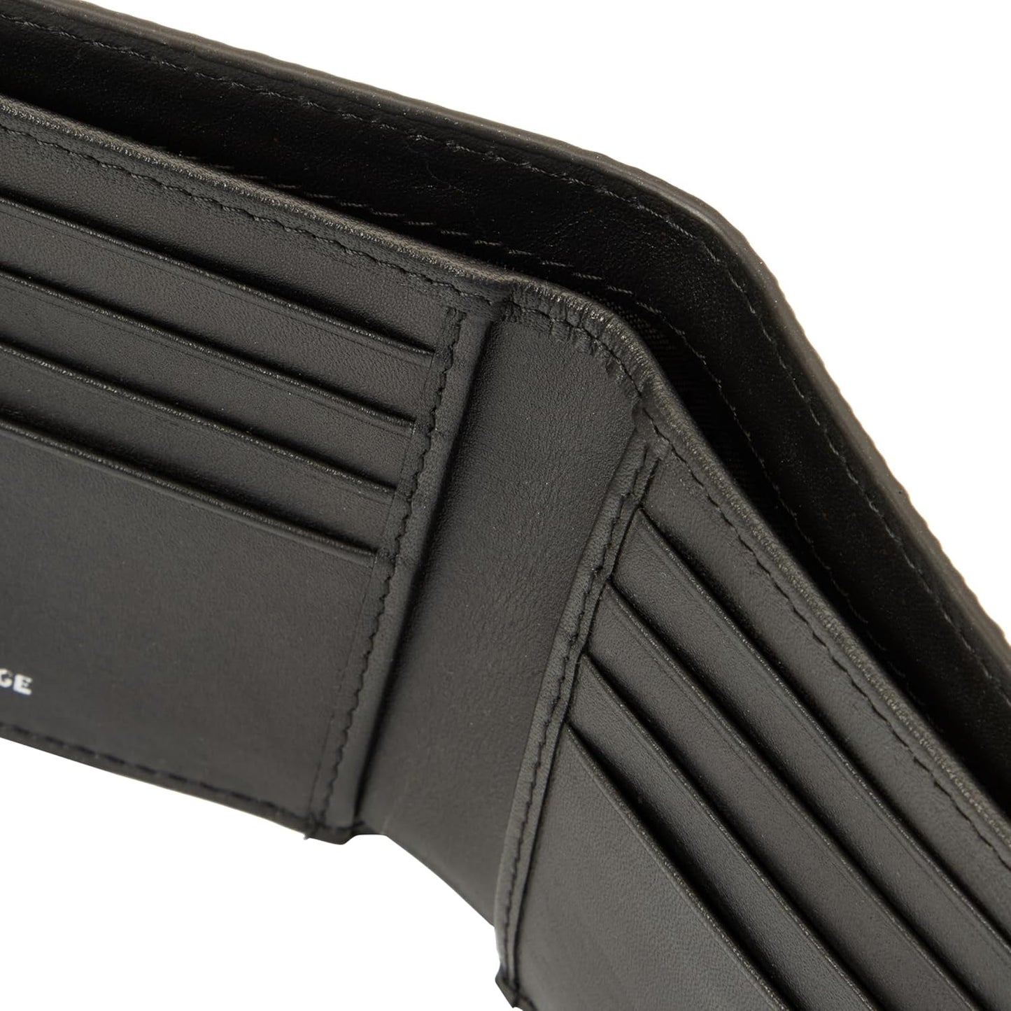 Elba, Essential, Mini Metal Logo Bi-Fold Peněženka pro muže Armani Exchange Pánská peněženka Naty Shop