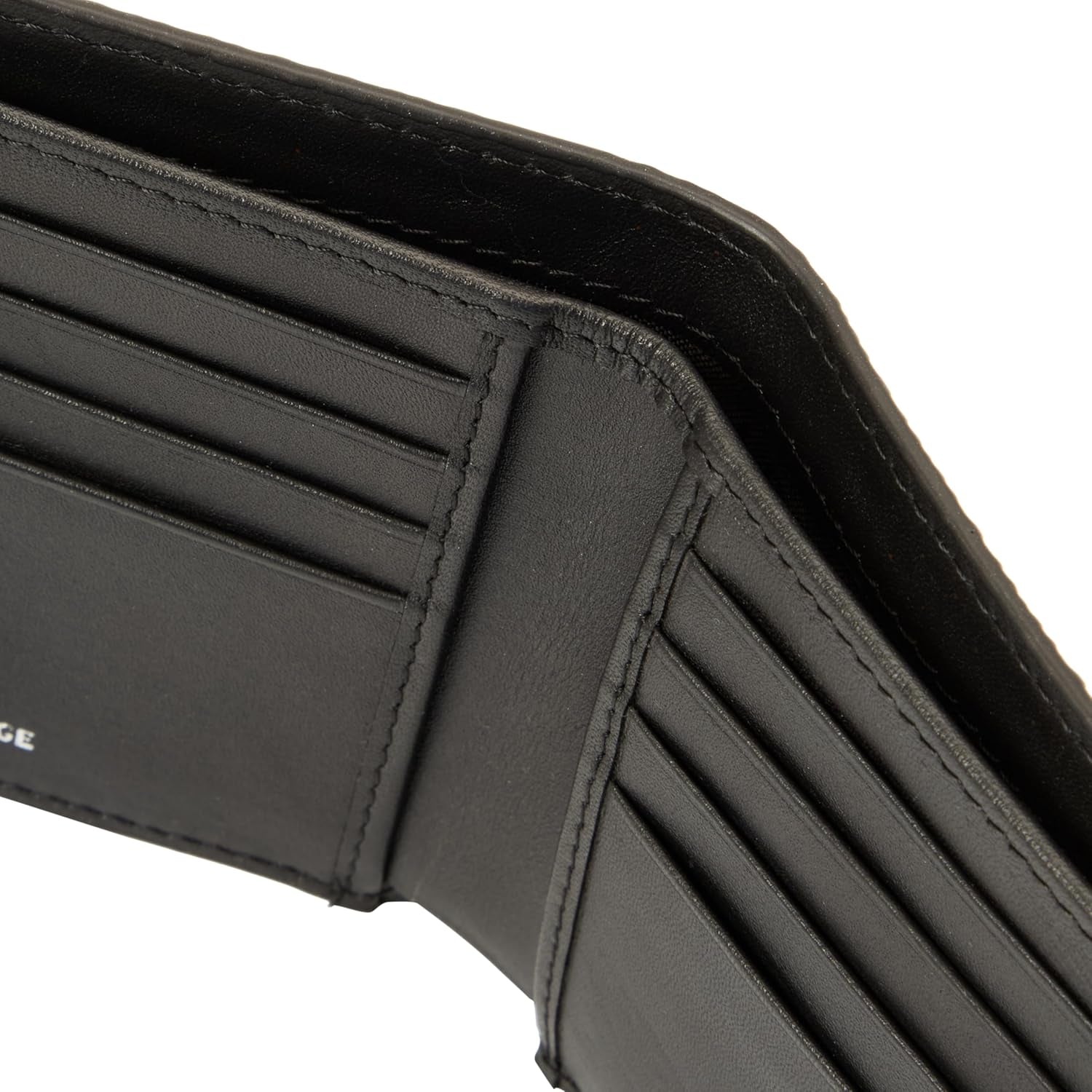 Elba, Essential, Mini Metal Logo Bi-Fold Peněženka pro muže Armani Exchange Pánská peněženka Naty Shop
