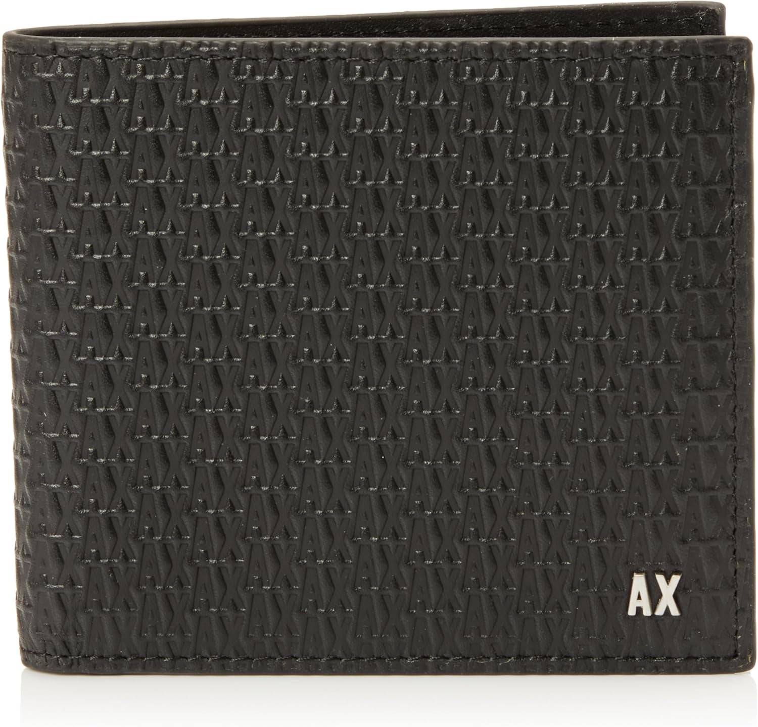 Elba, Essential, Mini Metal Logo Bi-Fold Peněženka pro muže Pánská peněženka Armani Exchange Naty Shop Výchozí název