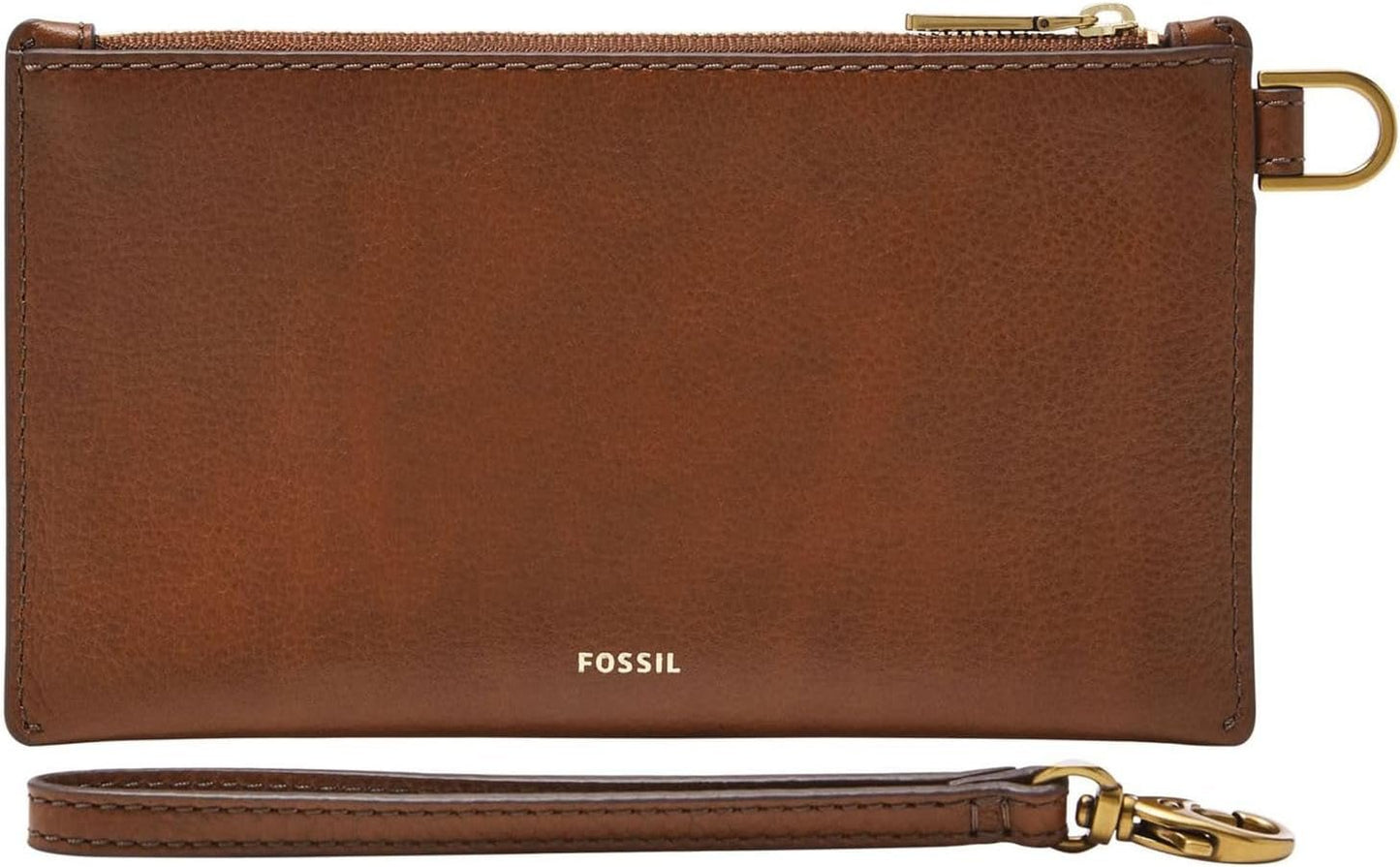 Peněženka Fossil v kůži nebo polyesteru pro ženy Dámská peněženka Naty Shop Brown