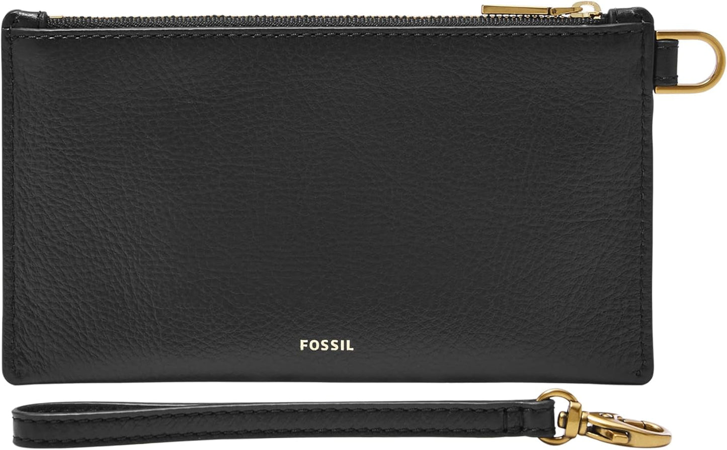Peněženka Fosil v kůži nebo polyesteru pro ženy Dámská peněženka Naty Shop Black