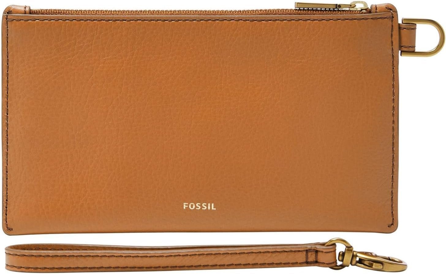 Peněženka Fossil v kůži nebo polyesteru pro ženy Dámská peněženka Naty Shop Světle hnědá