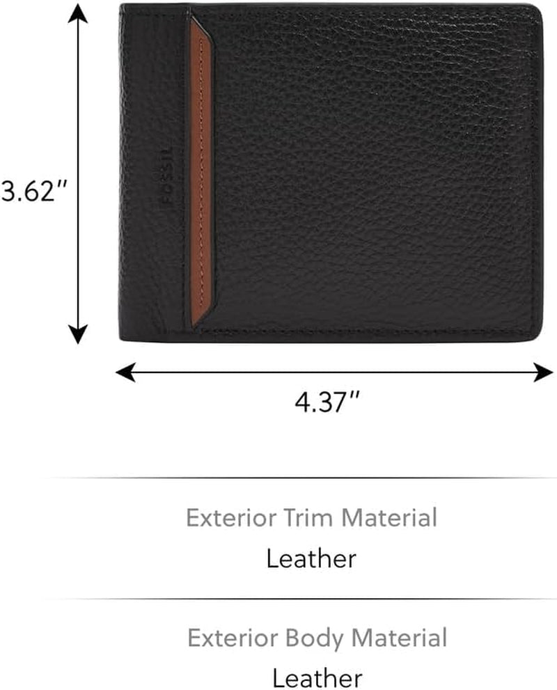 Peněženka Fossil Huntington Bi-Fold pro muže Pánská peněženka Naty Shop