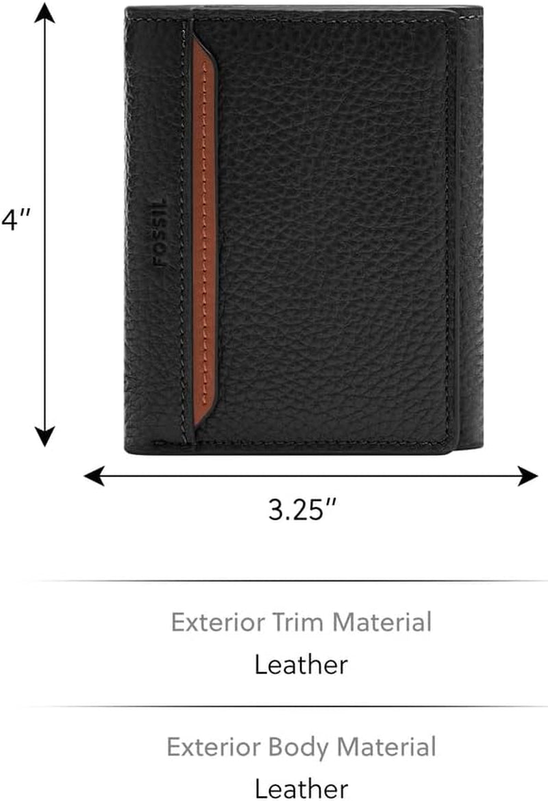Peněženka Fossil Huntington Tri-Fold pro muže Pánská peněženka Naty Shop