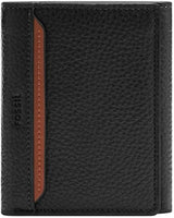 Pánská peněženka Fossil Huntington Tri-Fold Pánská peněženka Naty Shop Black S