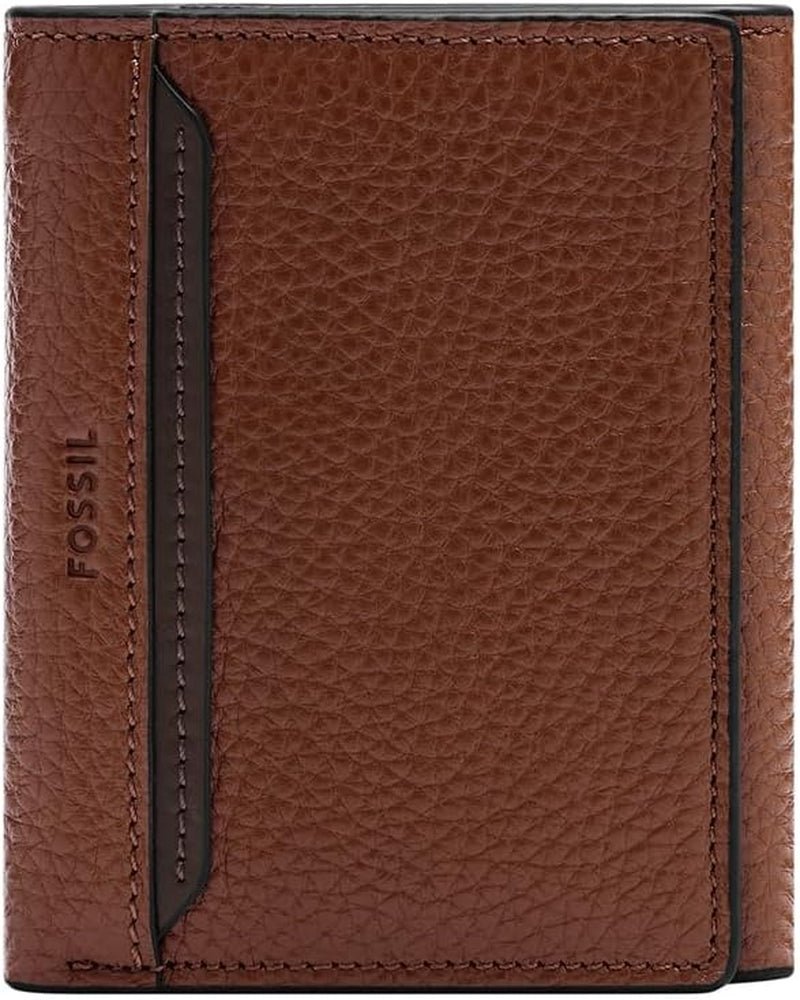 Pánská peněženka Fossil Huntington Tri-Fold Pánská peněženka Naty Shop Brown S