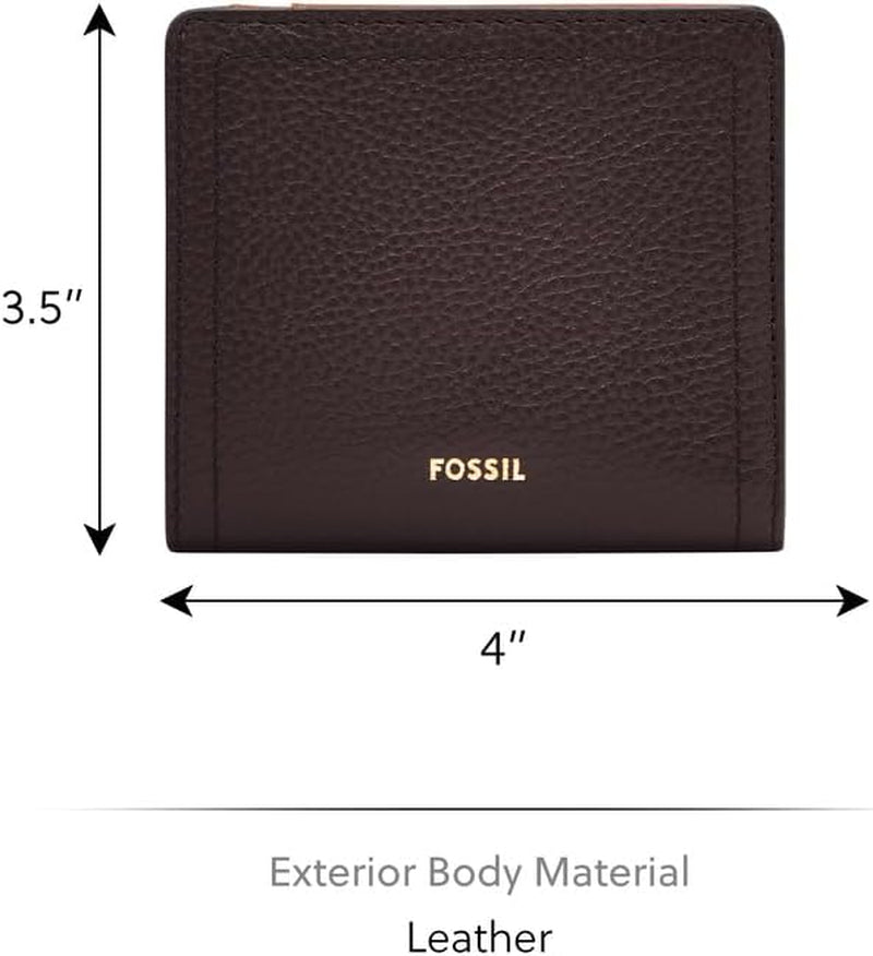 Fossil Logan Bi-Fold Wallet for Women, Brown Naty Shop Women's Wallet