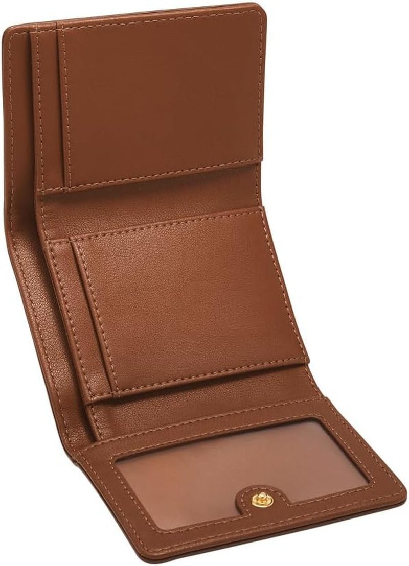 Dámská peněženka Fossil Logan Tri-Fold, hnědá dámská peněženka Naty Shop