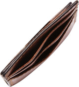 Fossil Pánská peněženka Andrew, koňaková kožená peněženka 7,2 cm D x 0,5 cm Š x 10 cm V ML4173222 Pánská peněženka Naty Shop