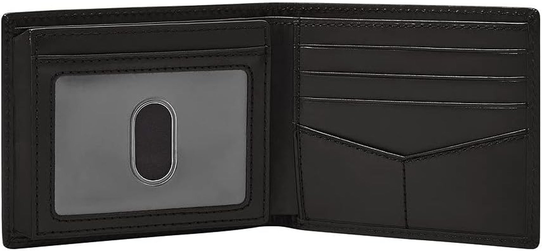 Pánská peněženka Fossil – Derrick RFID Leather Bifold with Flip ID, ML3681001 – 10,9 cm D x 1,27 cm Š x 8,9 cm H Pánská peněženka Naty Shop