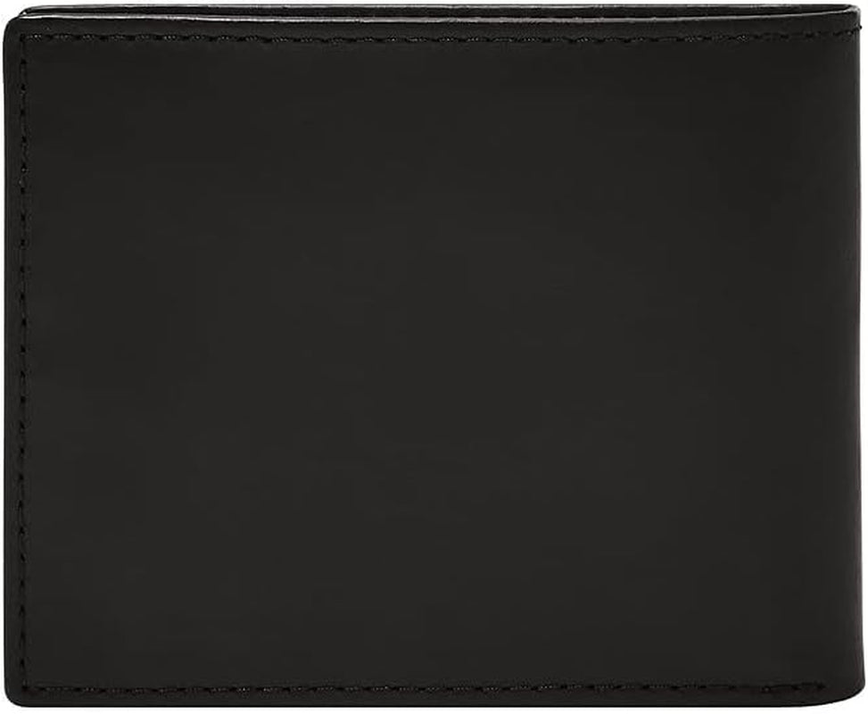 Pánská peněženka Fossil – Derrick RFID Leather Bifold with Flip ID, ML3681001 – 10,9 cm D x 1,27 cm Š x 8,9 cm H Pánská peněženka Naty Shop