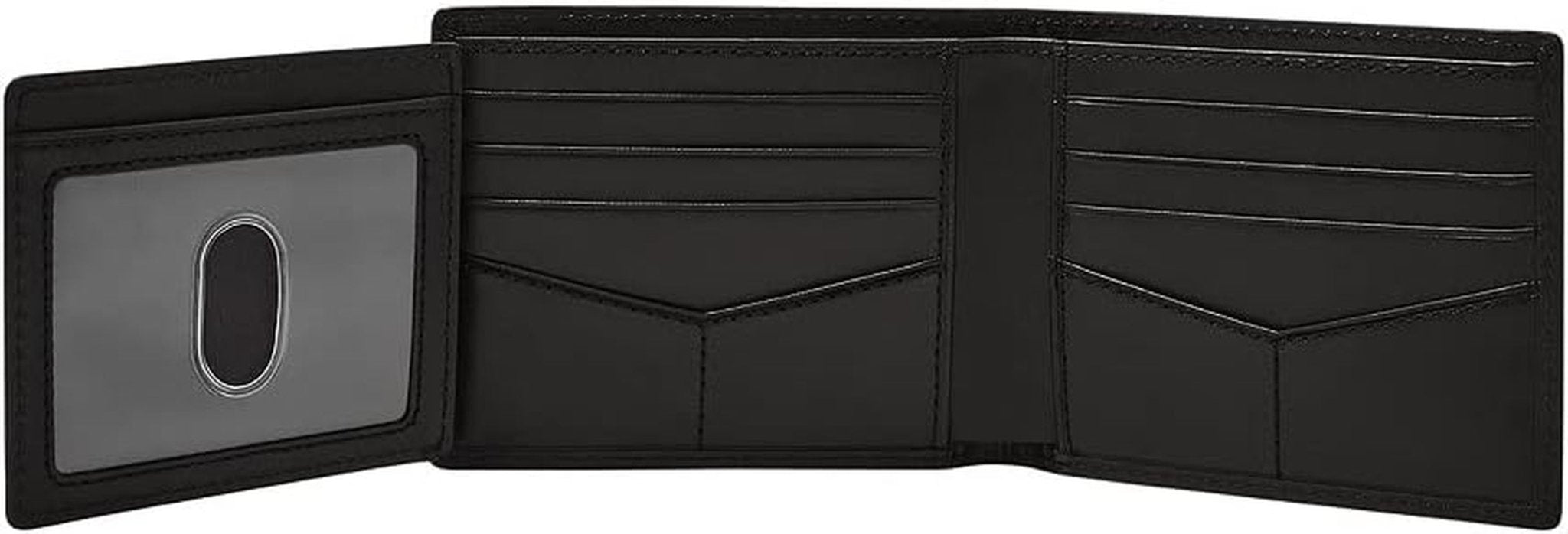 Pánská peněženka Fossil – Derrick RFID Leather Bifold with Flip ID, ML3681001 – 10,9 cm D x 1,27 cm Š x 8,9 cm H Pánská peněženka Naty Shop