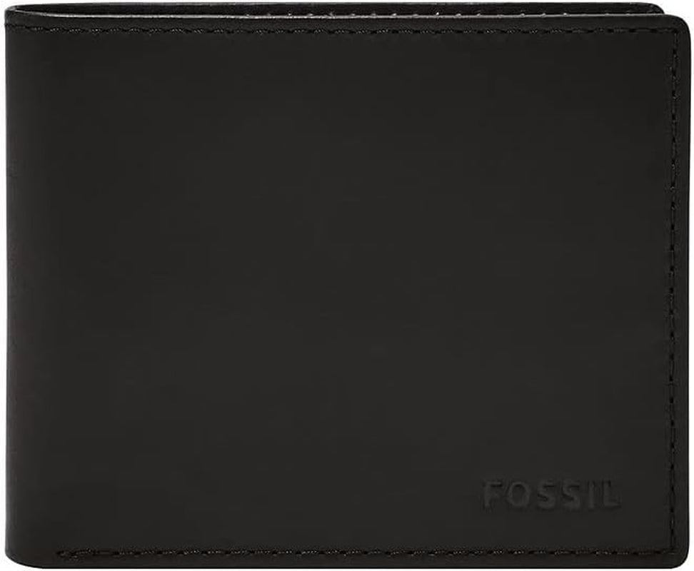 Pánská peněženka Fossil – Kožená peněženka Derrick RFID s Flip ID, ML3681001 – 10,9 cm D x 1,27 cm Š x 8,9 cm V Pánská peněženka Naty Shop Výchozí název