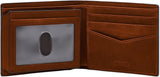 Pánská peněženka Fossil Everett, středně hnědá Bifold kůže 11,5 cm D x 2,5 cm Š x 8,9 cm V ML4397210 Pánská peněženka Naty Shop