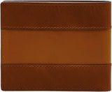 Pánská peněženka Fossil Everett, středně hnědá Bifold kůže 11,5 cm D x 2,5 cm Š x 8,9 cm V ML4397210 Pánská peněženka Naty Shop