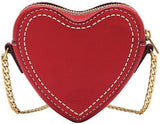 Dámská kožená nebo polyesterová peněženka Fossil Vday Dámské tašky Naty Shop Red