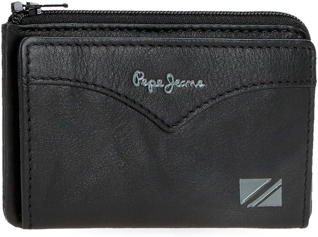Peněženka Pepe Jeans Jacket Wallet with Card Holder One Size Pánská peněženka Naty Shop Black