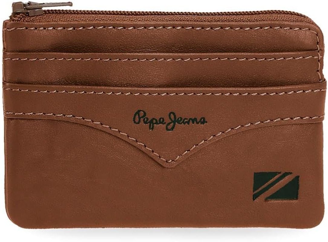 Peněženka Pepe Jeans bunda, one size Pánská peněženka Naty Shop Brown