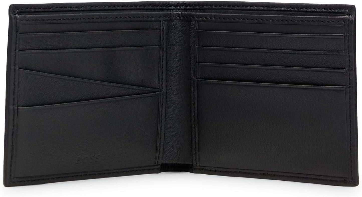 Pánská peněženka BOSS Bradley_8CC, pánská peněženka Black1 Naty Shop