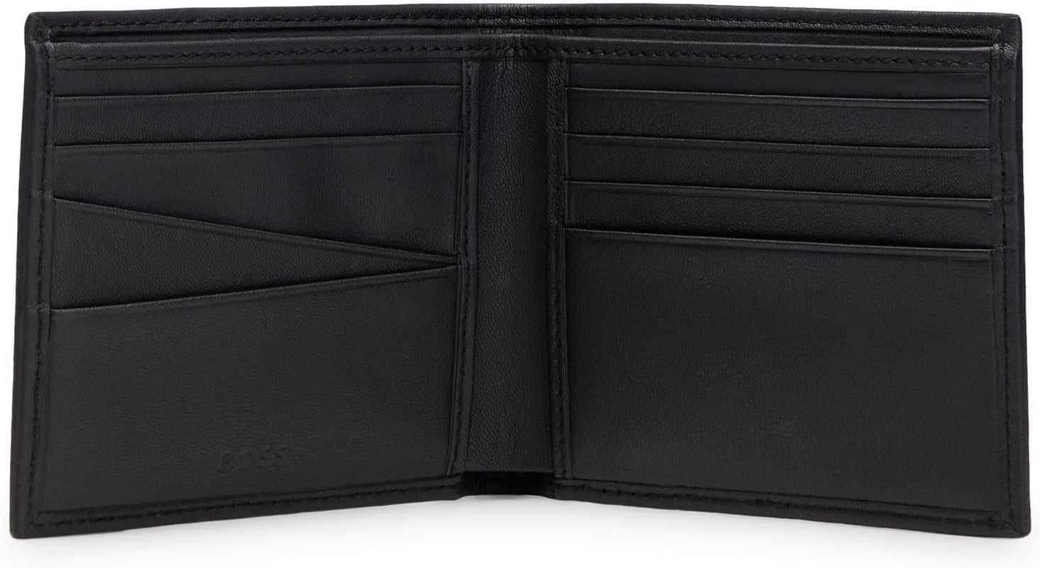 Pánská peněženka BOSS Bradley_8CC, pánská peněženka Black1 Naty Shop