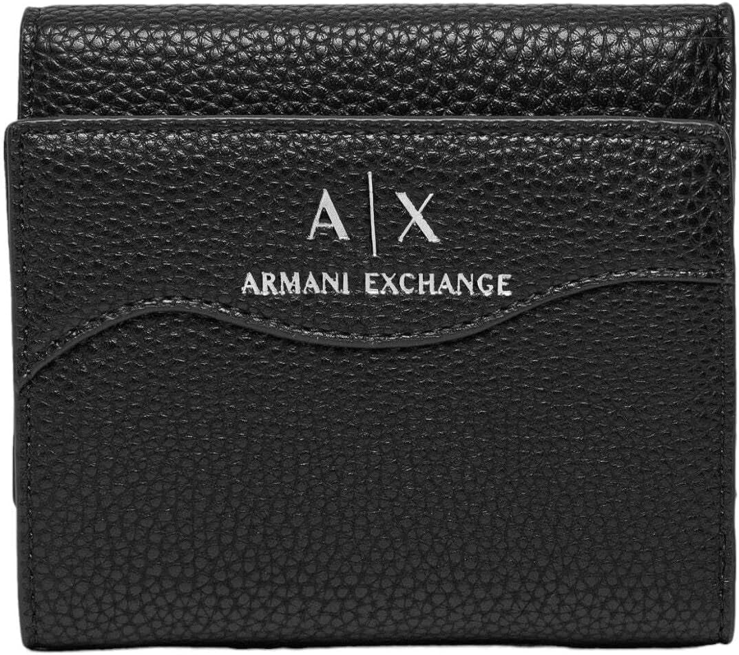 Dámská dvousložková peněženka Armani Exchange, černá Naty Shop Dámská peněženka Výchozí název