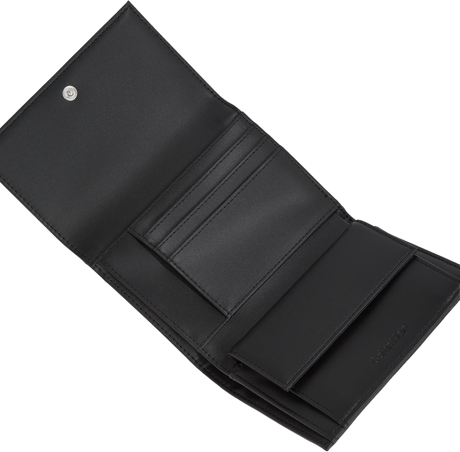 Dámská peněženka Calvin Klein Daily Medium Trifold Klein, Černá (Ck Black), Dámská peněženka Naty Shop v životní velikosti