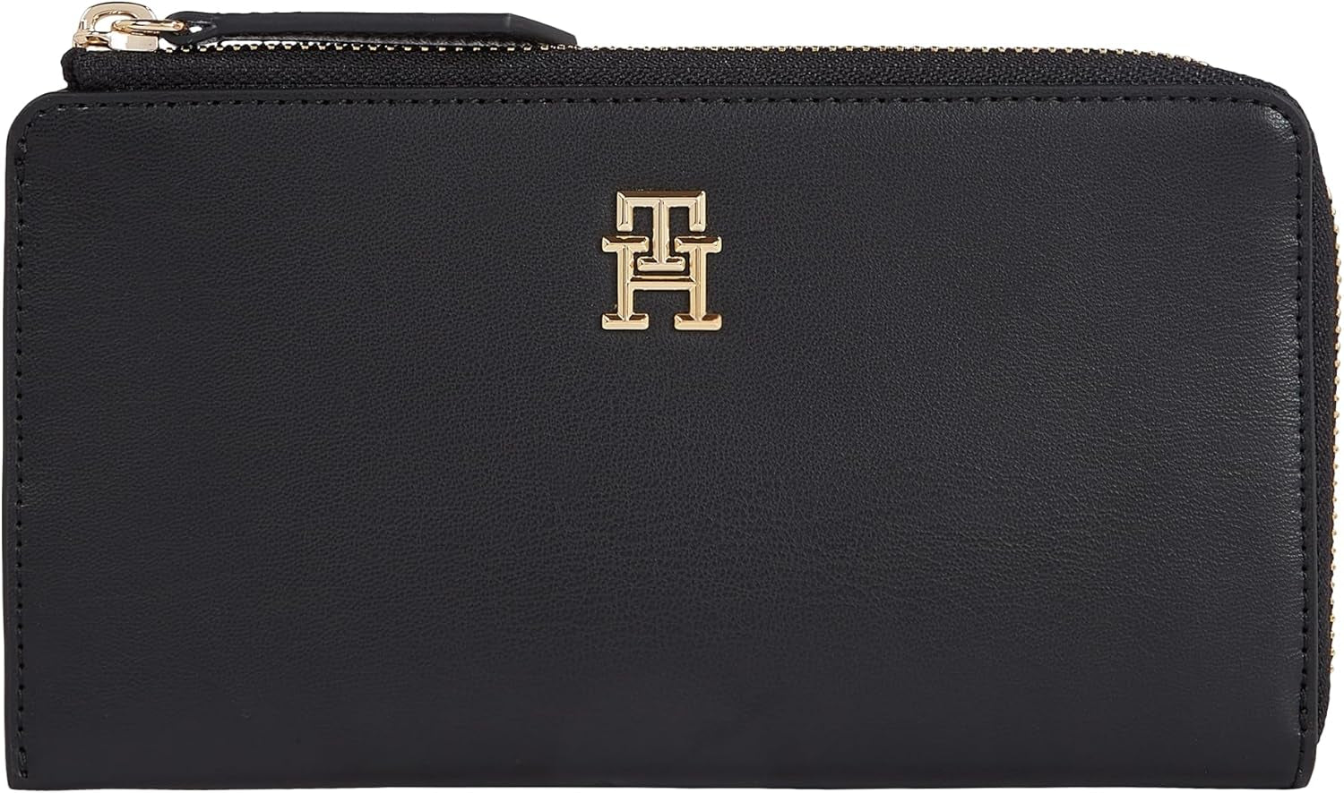 Dámská peněženka Tommy Hilfiger Slim Large, černá (Black), Onesize Dámská peněženka Naty Shop Výchozí název