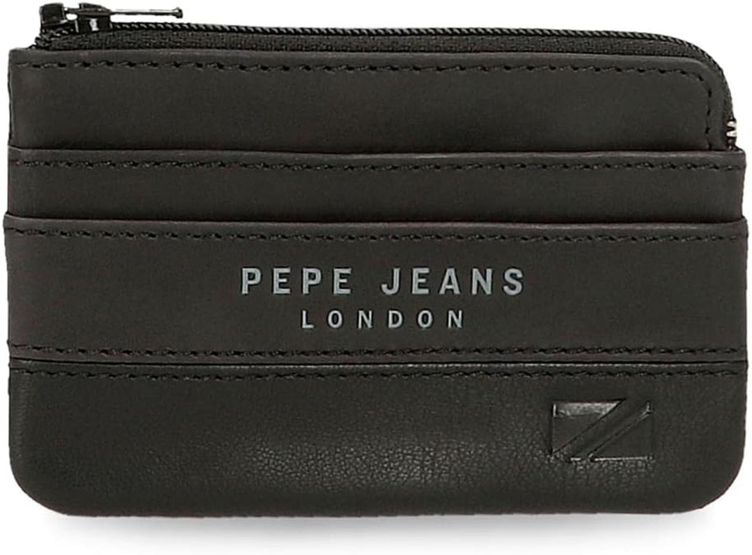 Peněženka Pepe Jeans Kingdom, jedinečná Dámská peněženka Naty Shop Černá / bílá