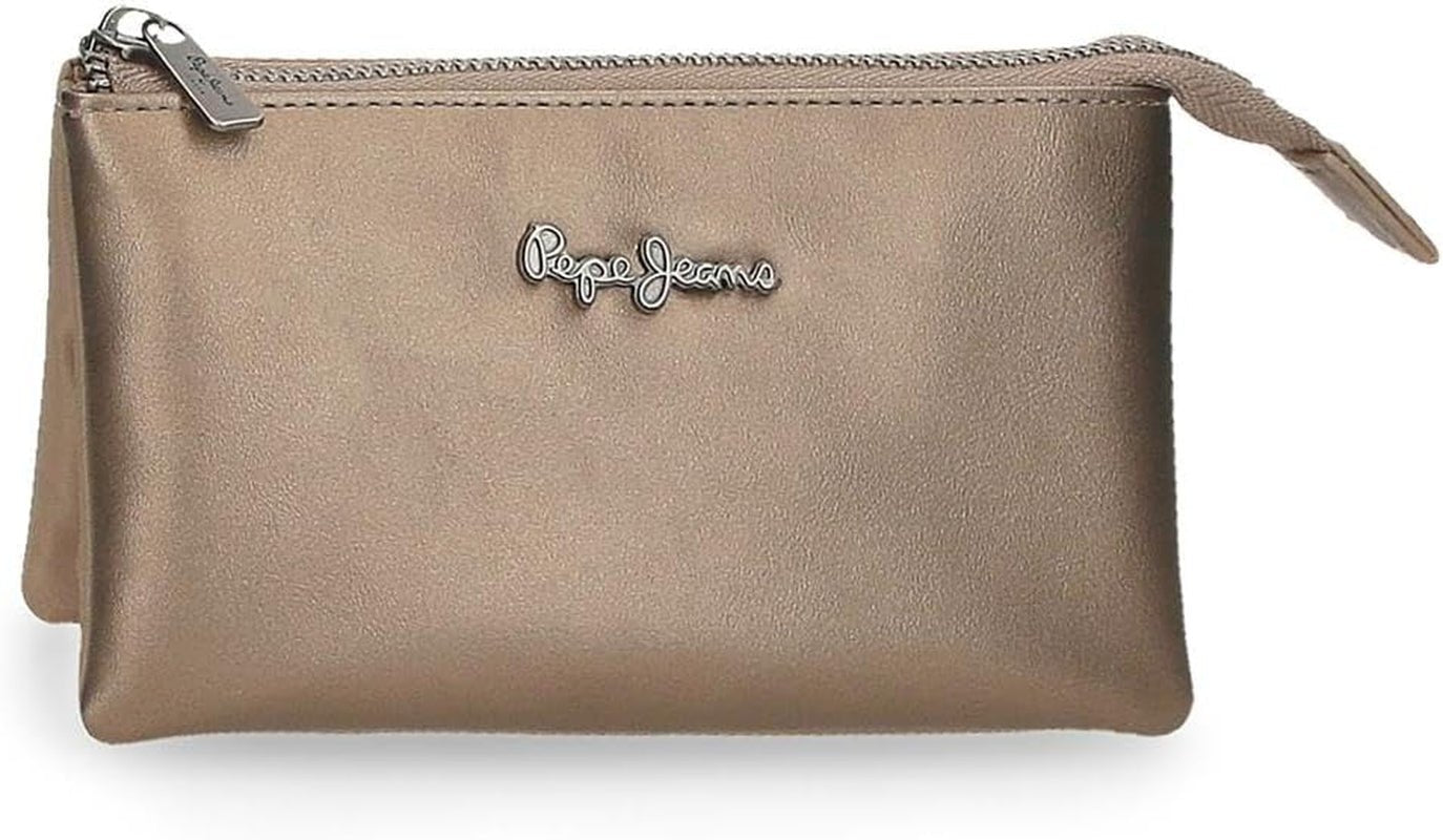 Pepe Jeans Ruby peněženka, peněženka, peněženka, vyrobená z polyesteru s detaily z umělé kůže. Přihrádky, zipy. Od Joumma Bags Dámská peněženka Naty Shop Rubin Toaletní taška