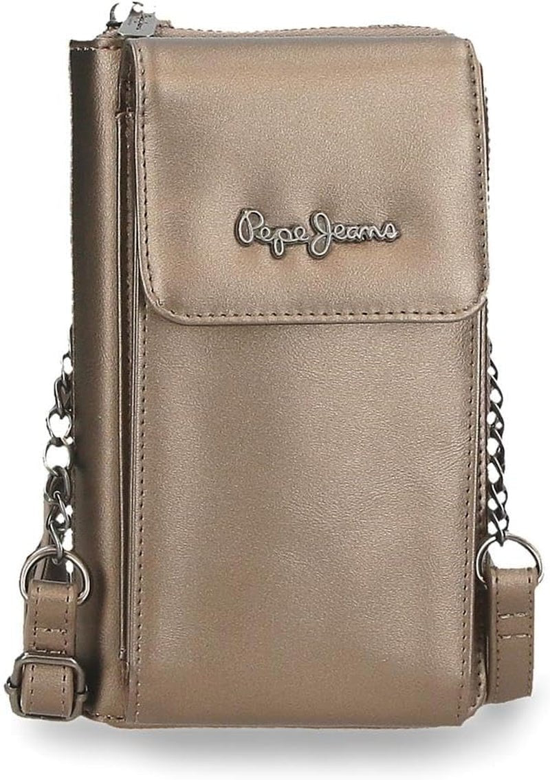 Pepe Jeans Ruby peněženka, peněženka, peněženka, vyrobená z polyesteru s detaily z umělé kůže. Přihrádky, zipy. Od Joumma Bags Dámská peněženka Naty Shop Rubin taška přes rameno