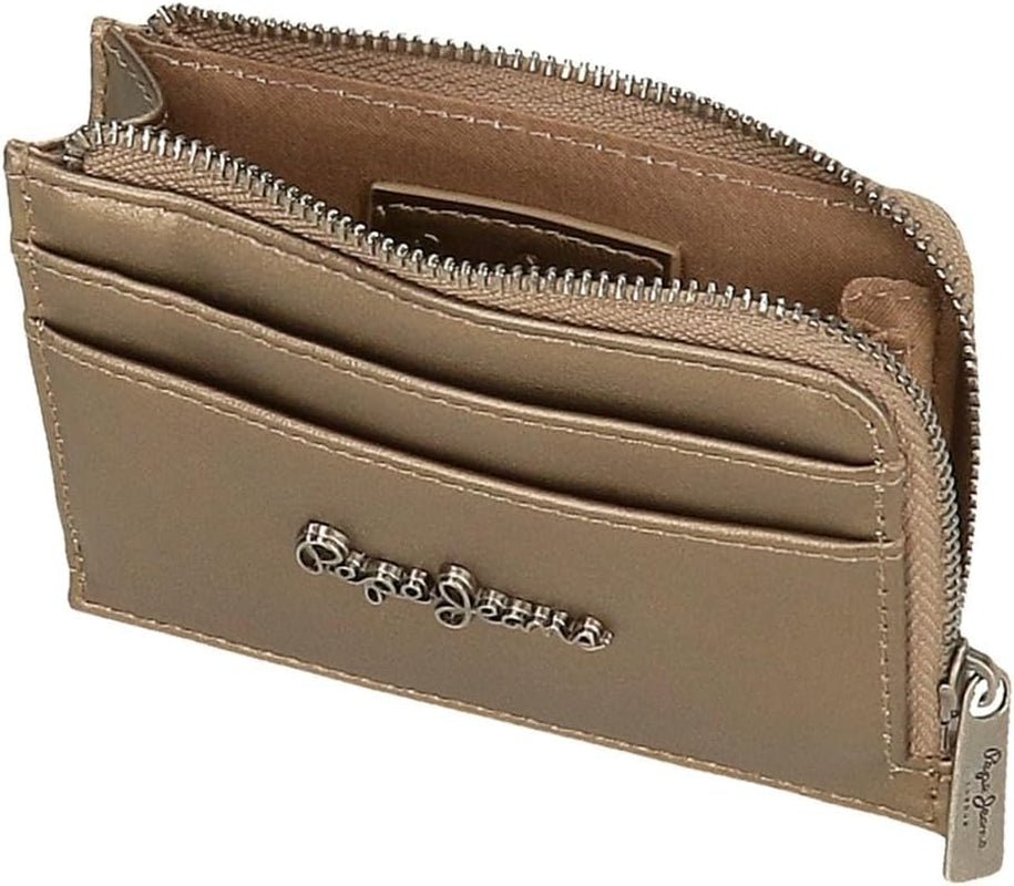 Pepe Jeans Ruby peněženka, peněženka, peněženka, vyrobená z polyesteru s detaily z umělé kůže. Přihrádky, zipy. Od Joumma Bags Dámská peněženka Naty Shop