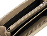 Dámská peněženka Armani Exchange Essential Wave Pisco Silver Printed Logo Tri-Fold Wallet Dámská peněženka Naty Shop