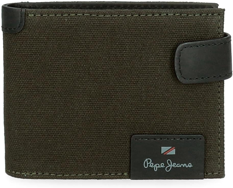 Peněženky Pepe Jeans Hilltop Peněženky Peněženky Casual kůže. Od Joumma Bags Pánská peněženka Naty Shop Zelená horizontální peněženka