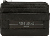 Peněženky a peněženky Pepe Jeans Checkbox Hovězí kůže, černá, hnědá, modrá a šedá - Naty Shop