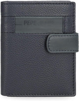 Pepe Jeans Checkbox Hovězí kůže Peněženky a peněženky Černá Hnědá Modrá Šedá Pánská peněženka Naty Shop Modrá Click Wallet