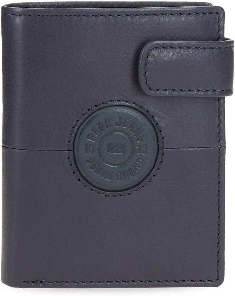 Peněženky a peněženky z hovězí kůže Pepe Jeans Cracker, černá, hnědá, zelená, různé velikosti Pánská peněženka Naty Shop Brown Click Wallet