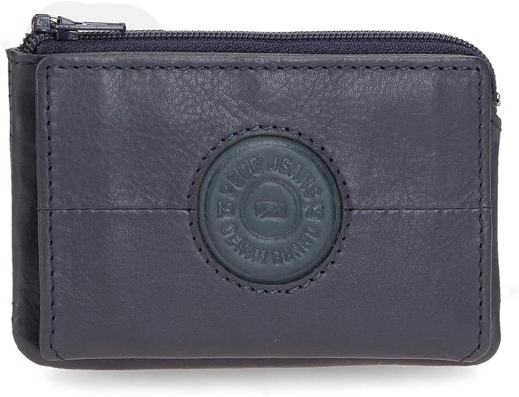 Pepe Jeans Cracker Hovězí kůže Peněženky a peněženky Černá Hnědá Zelená Různé velikosti Naty Shop Muži Peněženka Hnědá Držák na karty