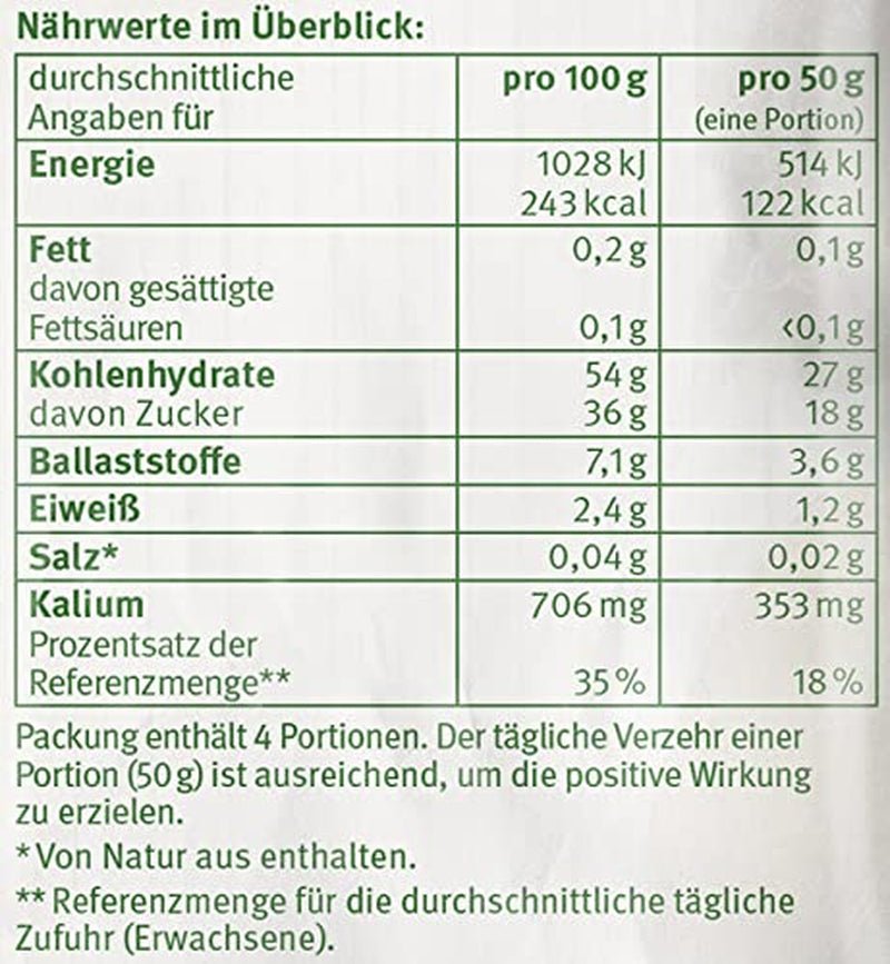 Švestky s peckami 200g - Aromatické, ovocné a přirozeně sladké - Veganské, nesířené, bez pecek a bez přidaného cukru - Nutri-Score A (1 x 200g) Dehydrované produkty Naty Shop