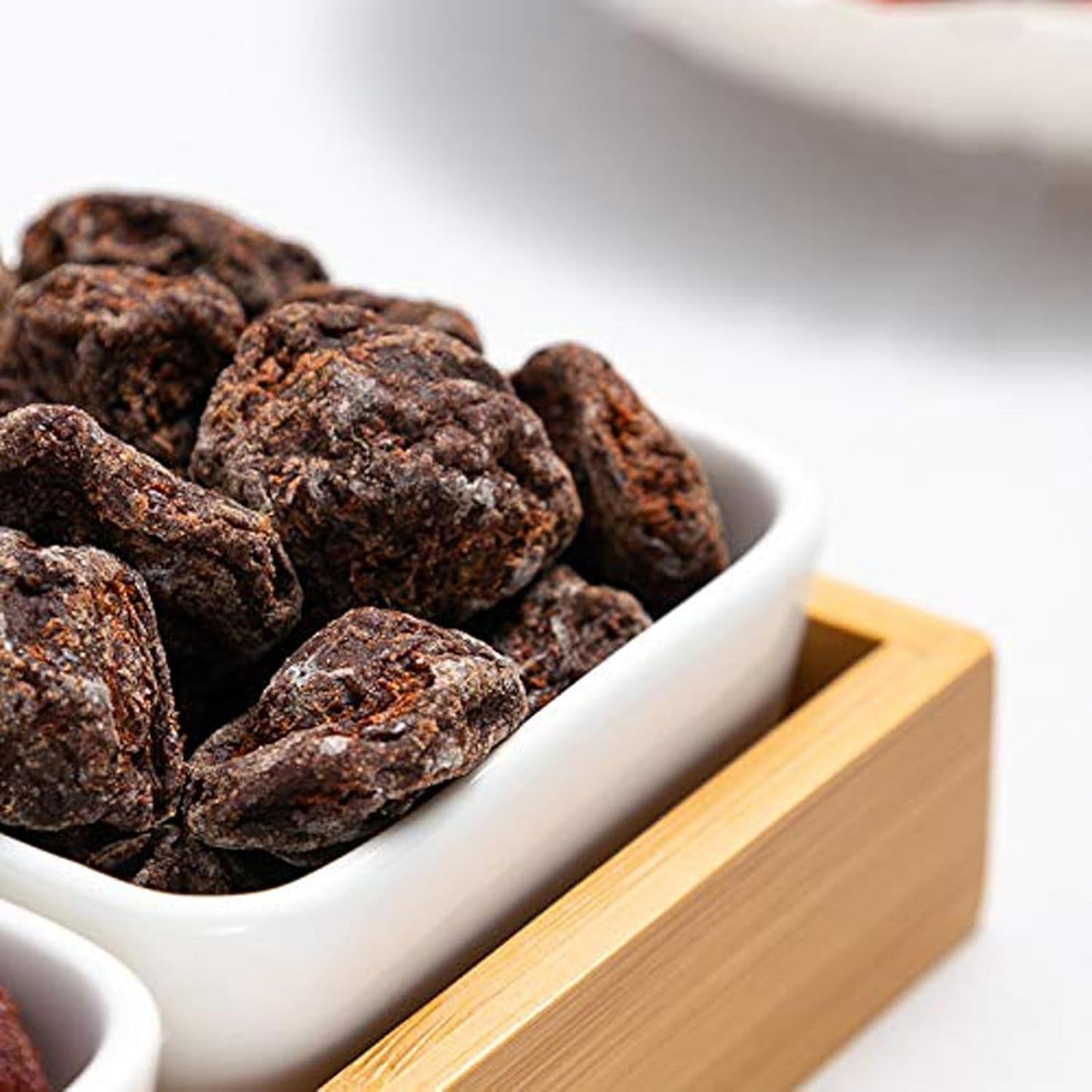 Slané sladké asijské švestky popraskané švestky zavařeniny 2 sáčky Tradiční čínské ovocné sladkosti è¯æ¢... (4,23 oz za sáček) Naty Shop Dehydratované produkty