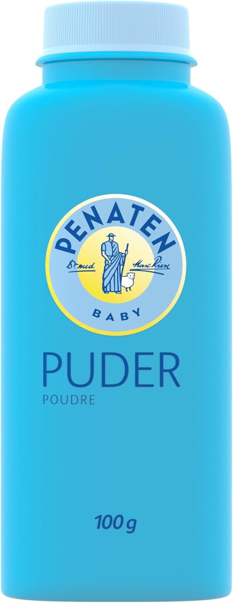 Přírodní pudr pro miminka Penaten s aloe a vitamínem E (1x 100g) - Chrání citlivou pokožku, absorbuje vlhkost a udržuje pokožku suchou - Dermatologicky schváleno - 99% složek přírodního původu Děti - Koupel a péče o pleť Naty Shop 100 G (1 balení) Tělový pudr